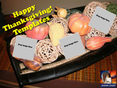 Thanksgiving Templates for Collage