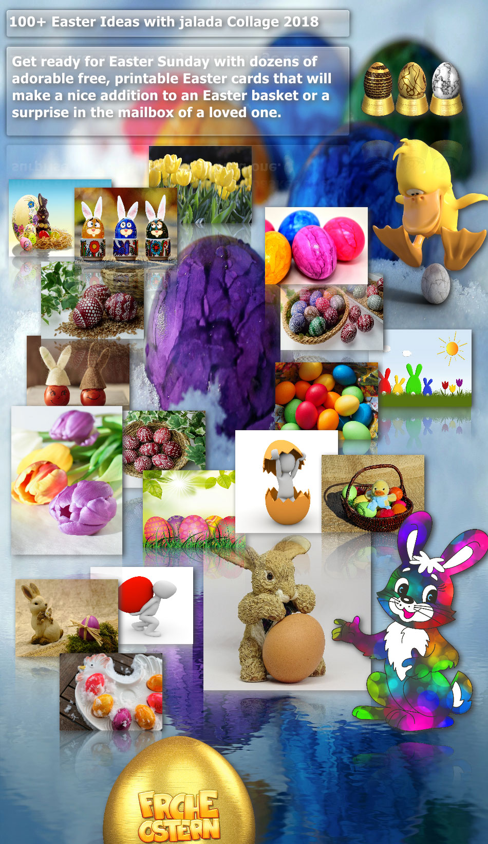 Easter ideas with jalada Collage 2018